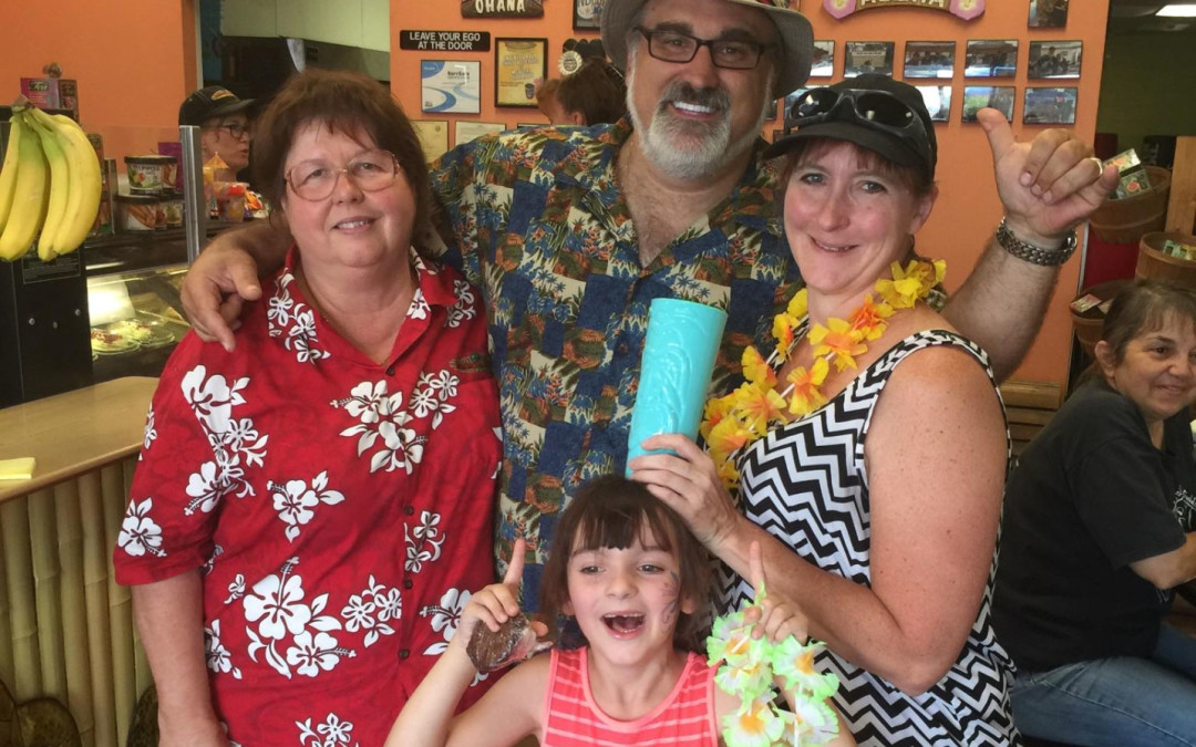 Maui Wowi Smoothie & Hawaiian Coffee franchisees Michael and Darlene McQuown