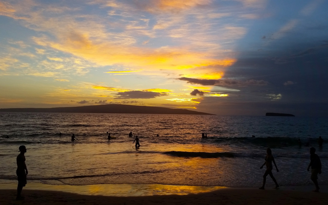 Maui Ocean Sunset