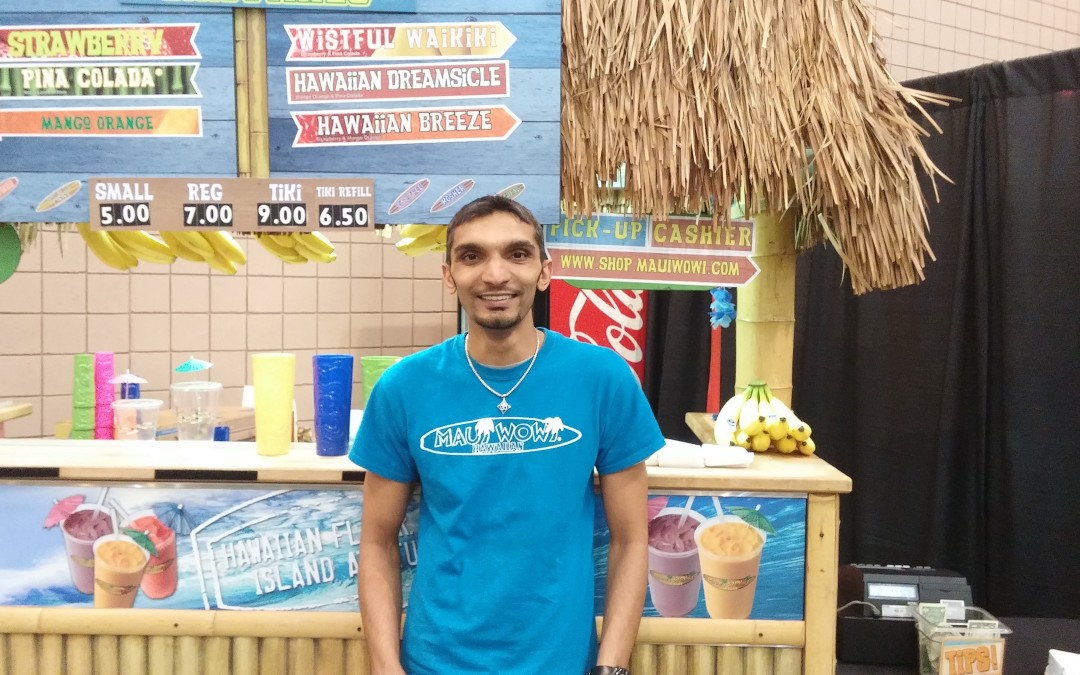 Amit Pate Maui Wowi franchise owner